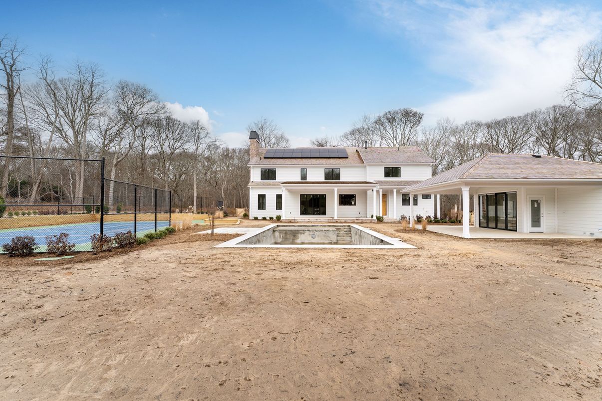 Backyard, Exterior, Solar Panels