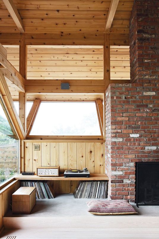 Fireplace, Interior, Stone Walls, Wooden Beams, Wooden Ceilings, Wooden Walls