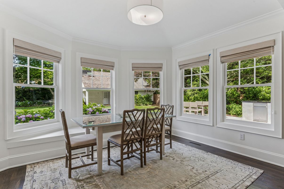 Dining room, Interior, Wood Texture Flooring