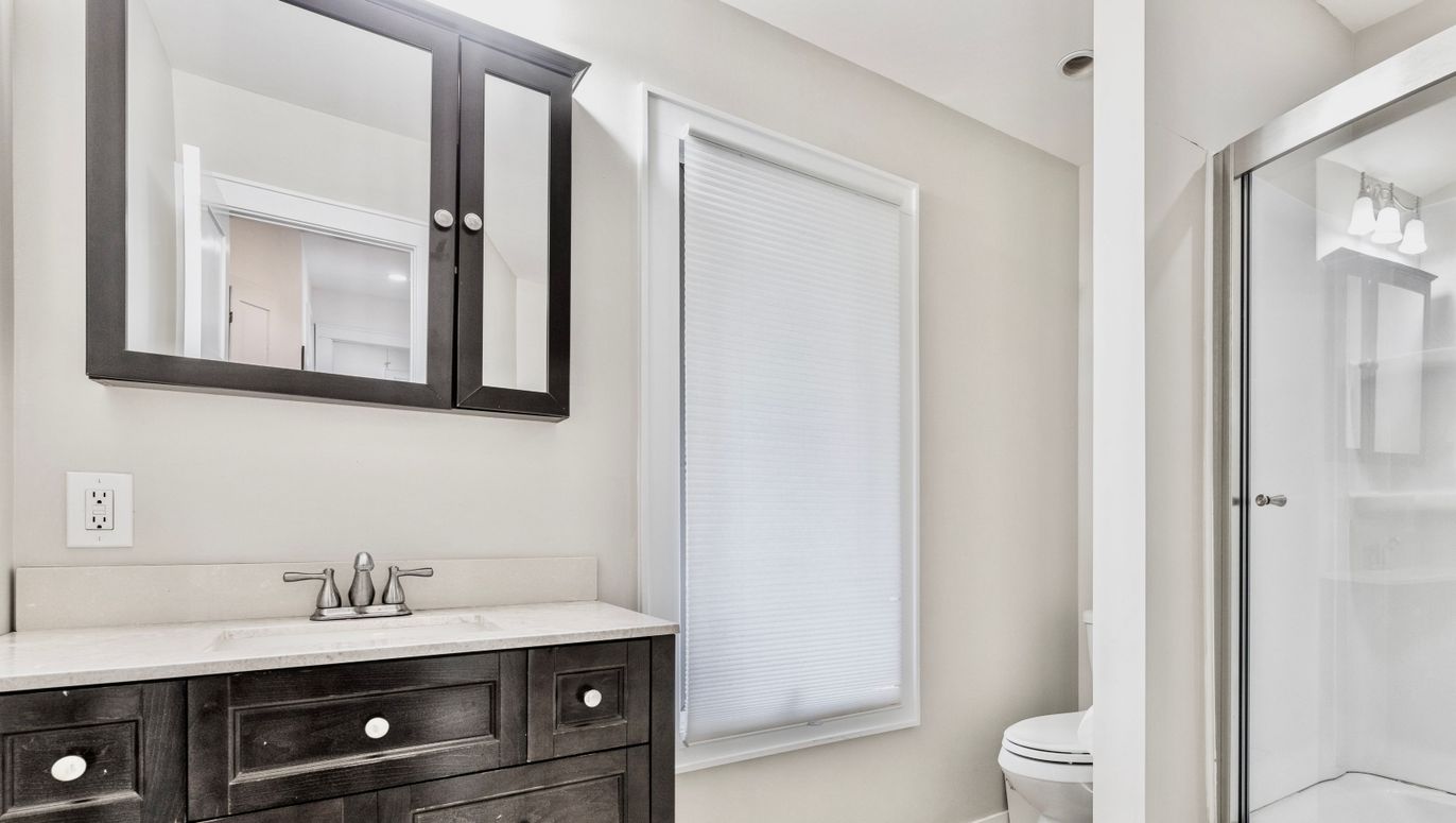 Bathroom, Glass Shower, Interior