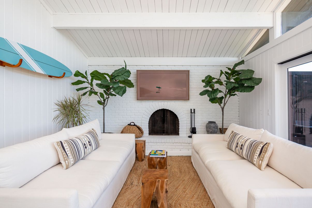 Fireplace, Interior, Living room, Stone Walls