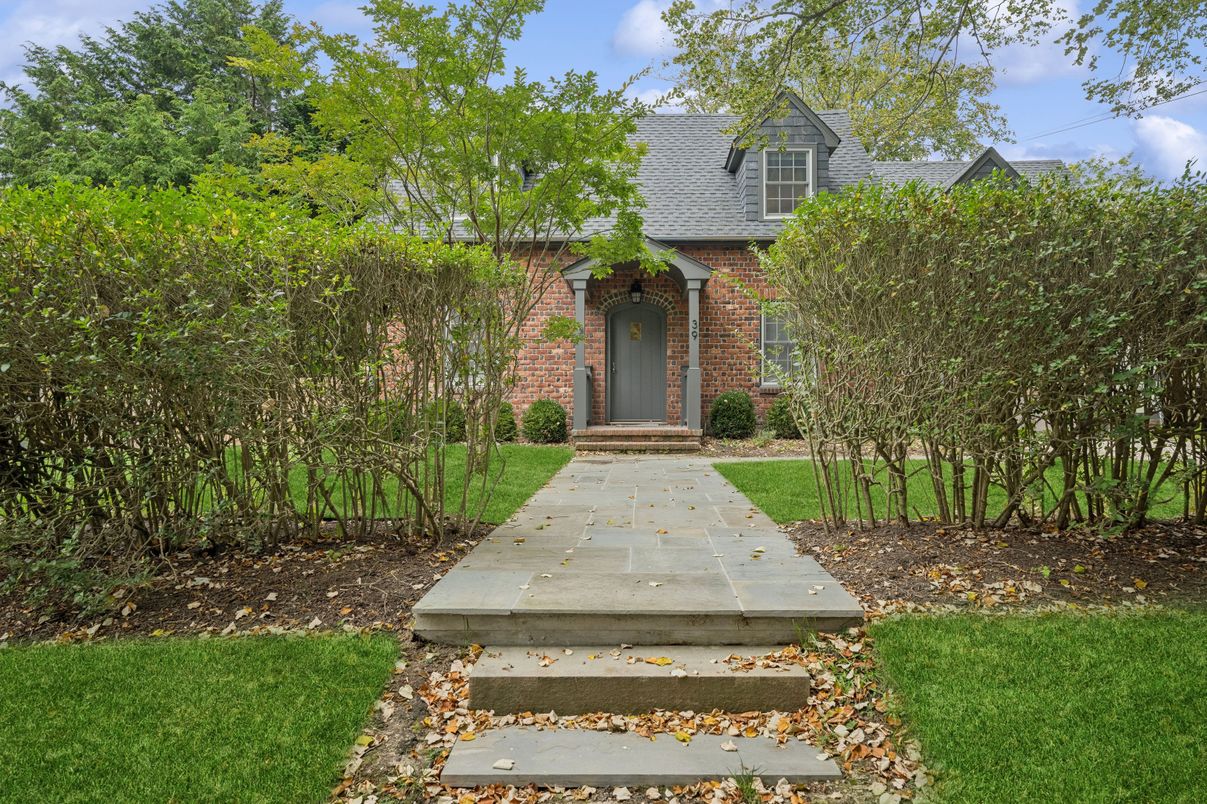 Exterior, Facade, Brick Facade, Tudor Revival