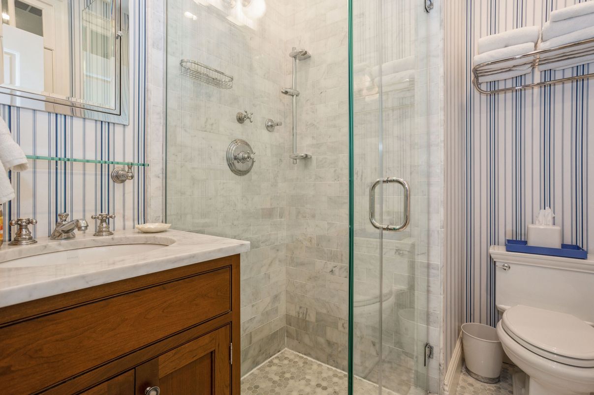 Bathroom, Glass Shower, Interior