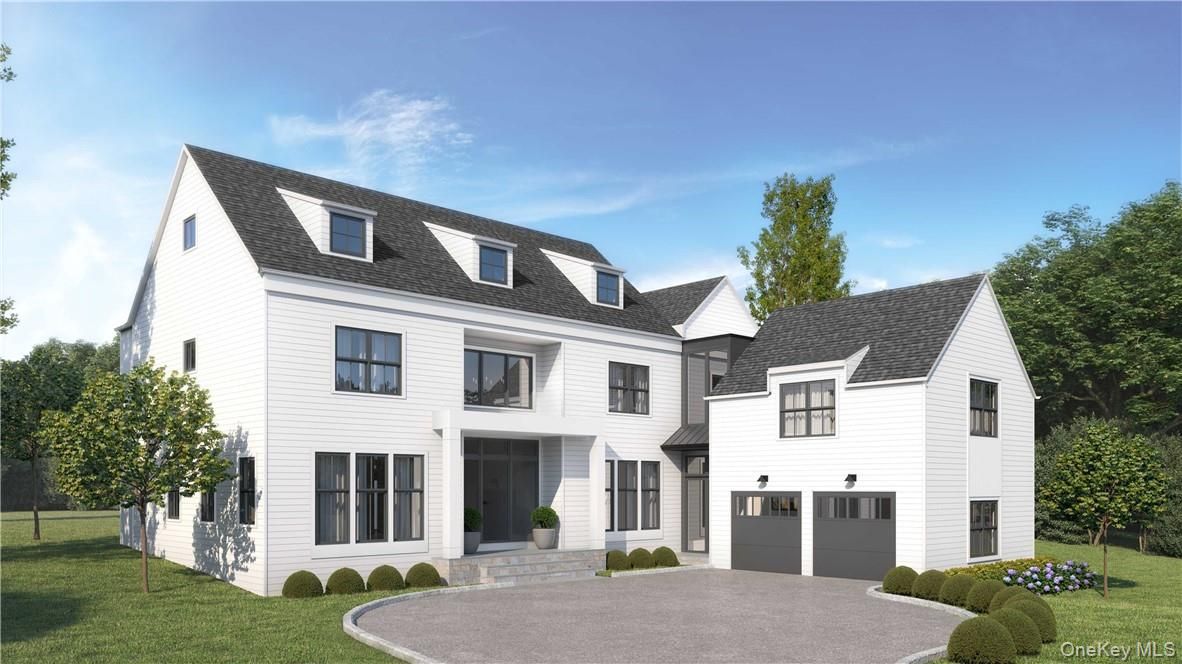 Attached, Backyard, Exterior, Facade, Farmhouse