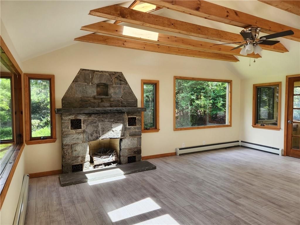 Fireplace, Interior, Wooden Beams, Wooden Ceilings, Wood Texture Flooring