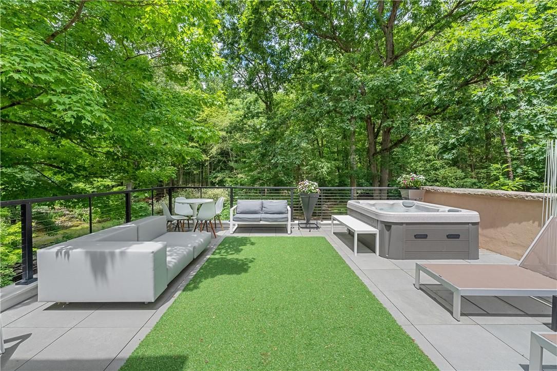 Backyard, Exterior, Hot Tub