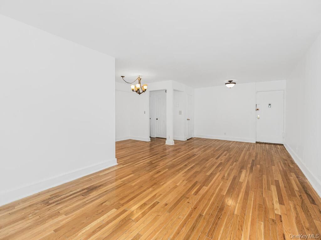 Chandelier, Empty room, Interior, Wood Texture Flooring