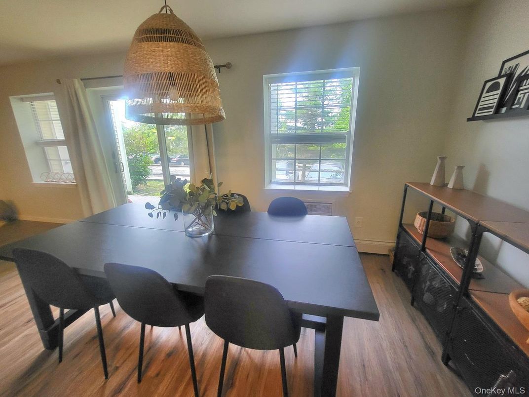 Dining room, Interior, Wood Texture Flooring