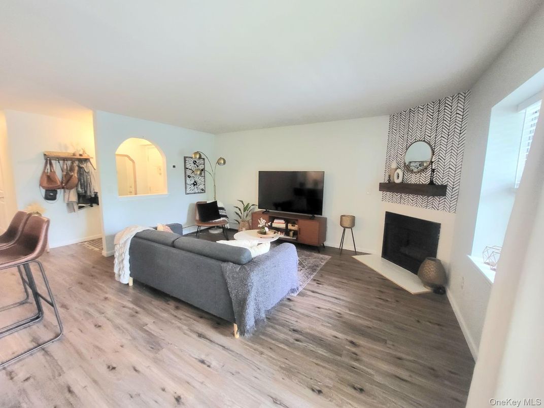 Fireplace, Interior, Living room, Wood Texture Flooring