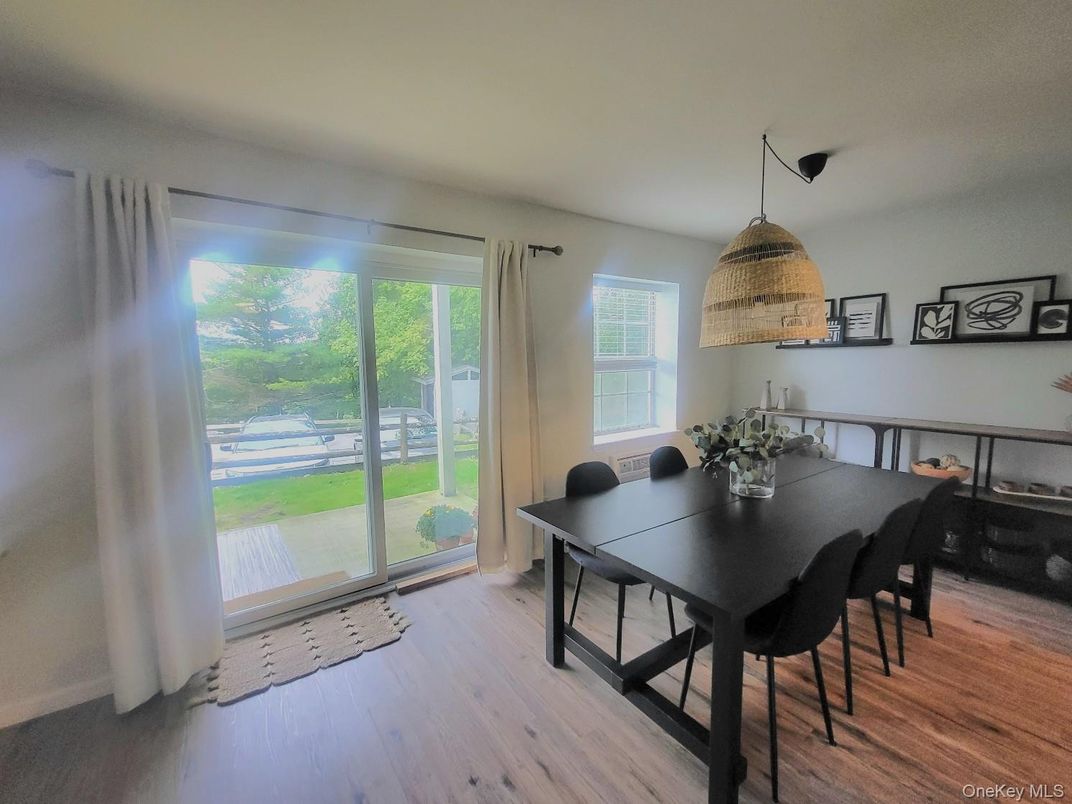 Dining room, Interior, Wood Texture Flooring