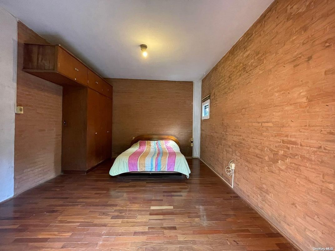 Bedroom, Interior, Wood Texture Flooring, Wooden Walls