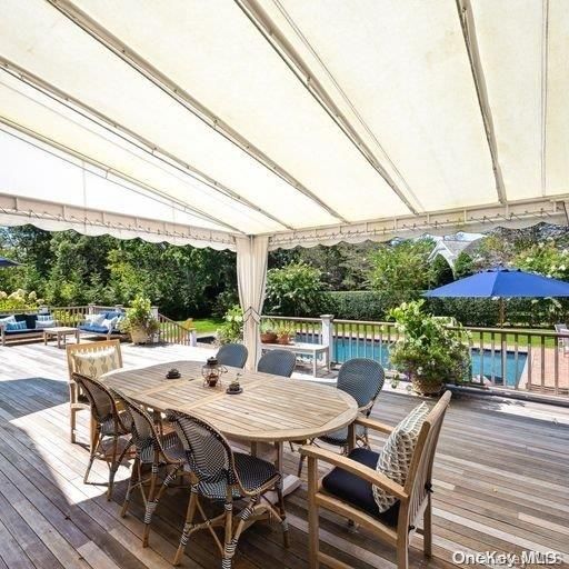 Exterior, Pool, Wood Texture Flooring