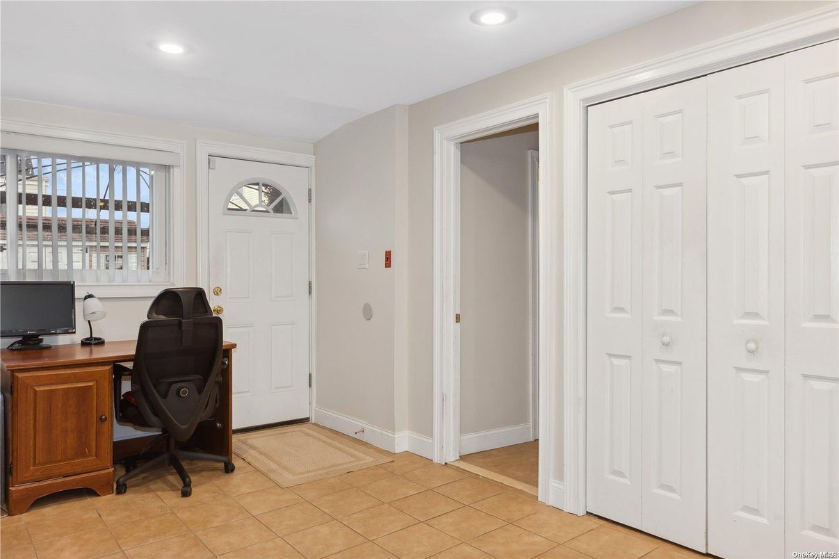 Home Office, Interior, Recessed Lighting