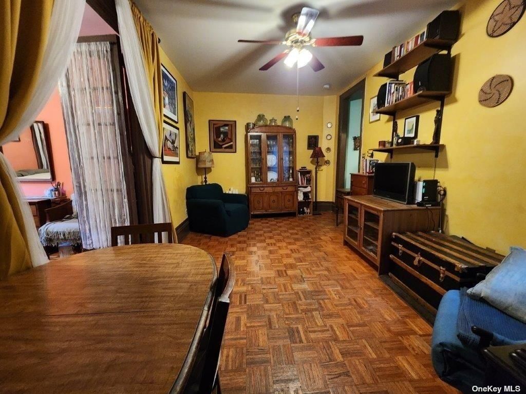 Dining room, Interior, Wood Texture Flooring