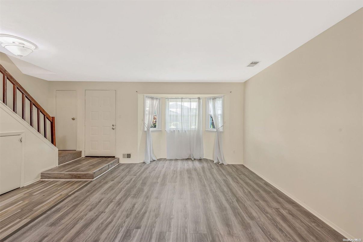Empty room, Interior, Wood Texture Flooring