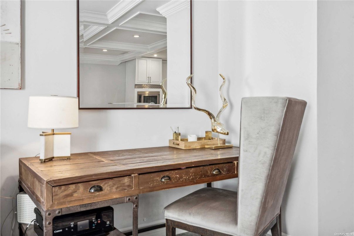 Home Office, Interior, Recessed Lighting