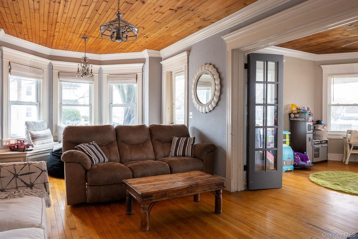 Interior, Living room, Wooden Ceilings, Wood Texture Flooring