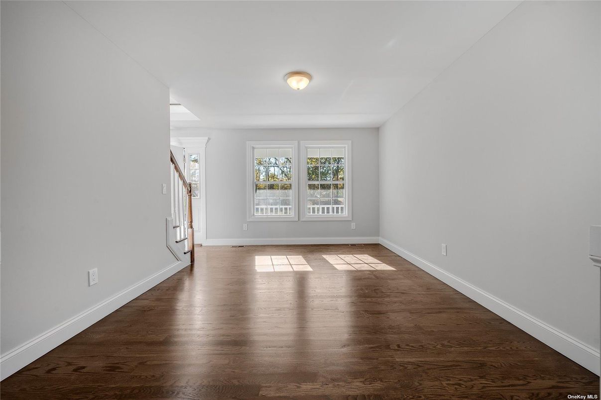 Empty room, Interior, Wood Texture Flooring