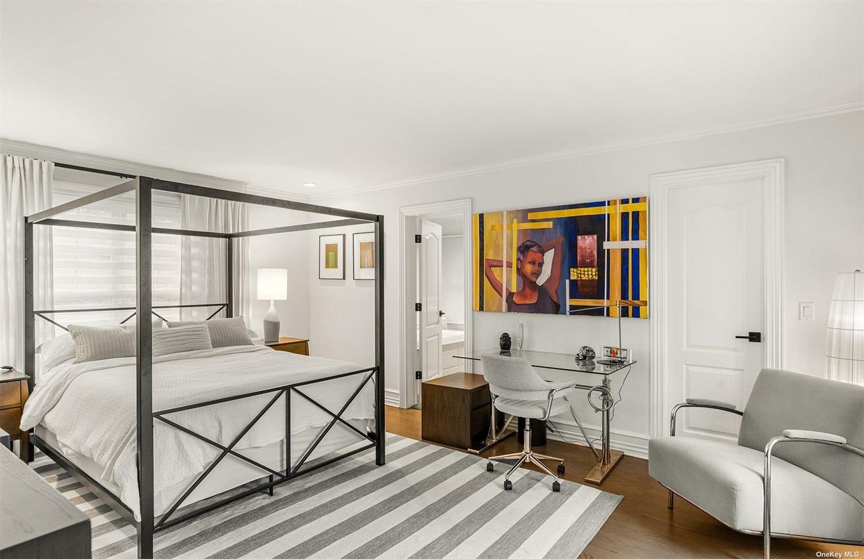 Bedroom, Home Office, Interior, Wood Texture Flooring