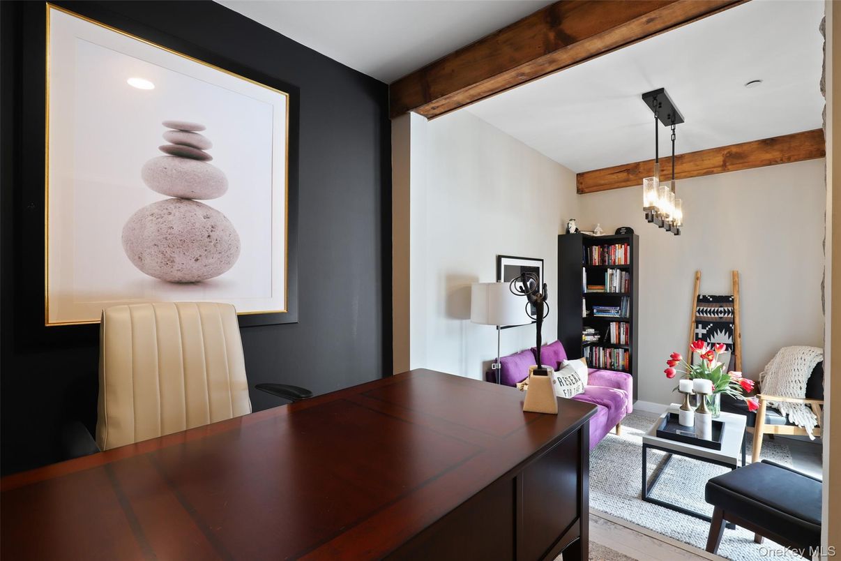 Home Office, Interior, Pendant Lights, Recessed Lighting