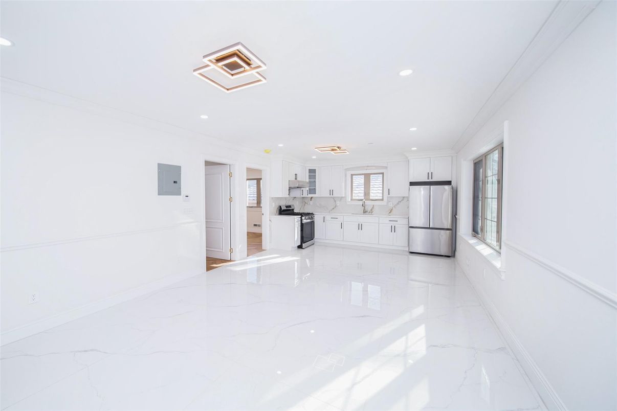 Interior, Kitchen, Marble, Recessed Lighting