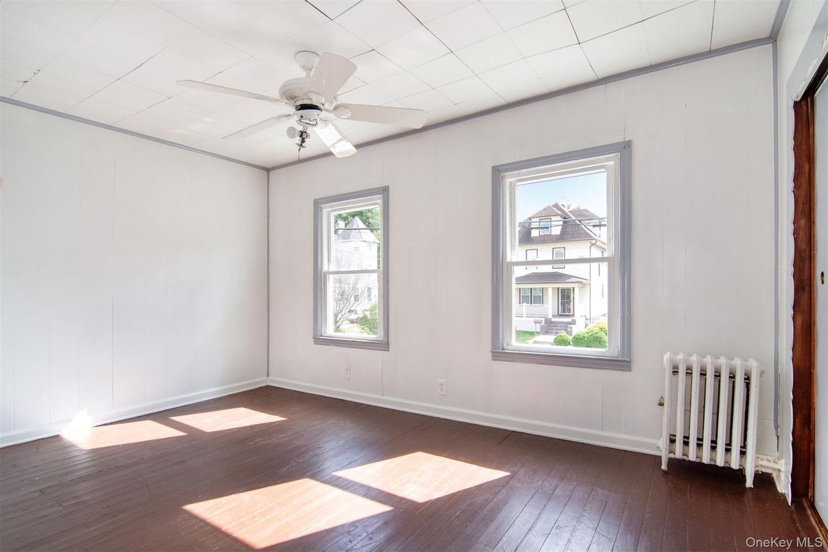 Empty room, Interior, Wood Texture Flooring