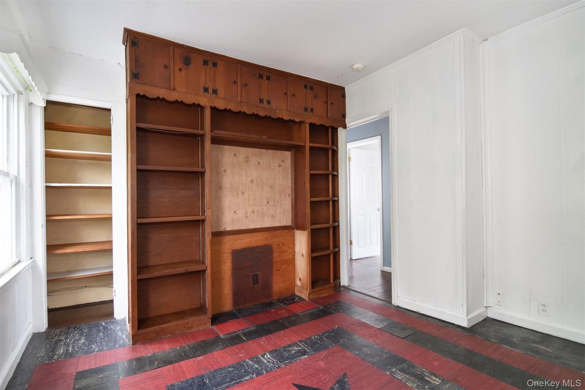 Empty room, Fireplace, Interior