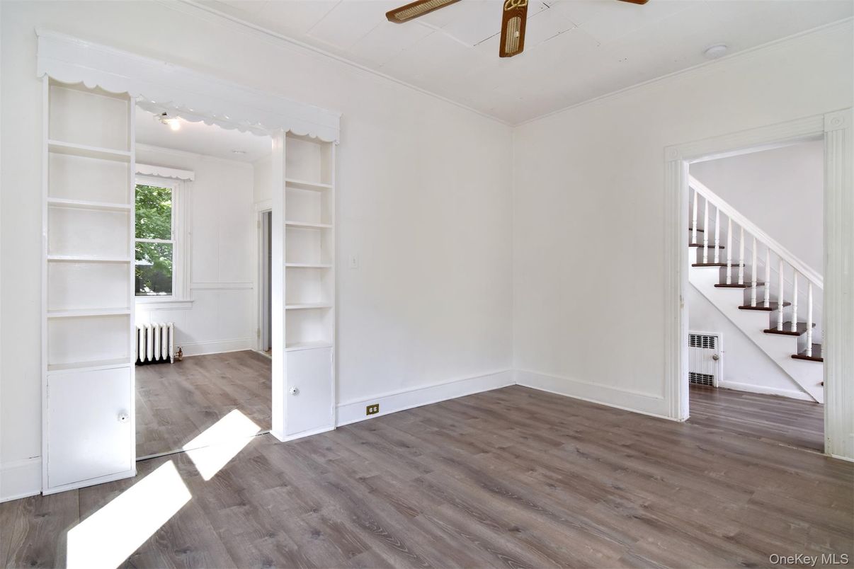 Empty room, Interior, Wood Texture Flooring