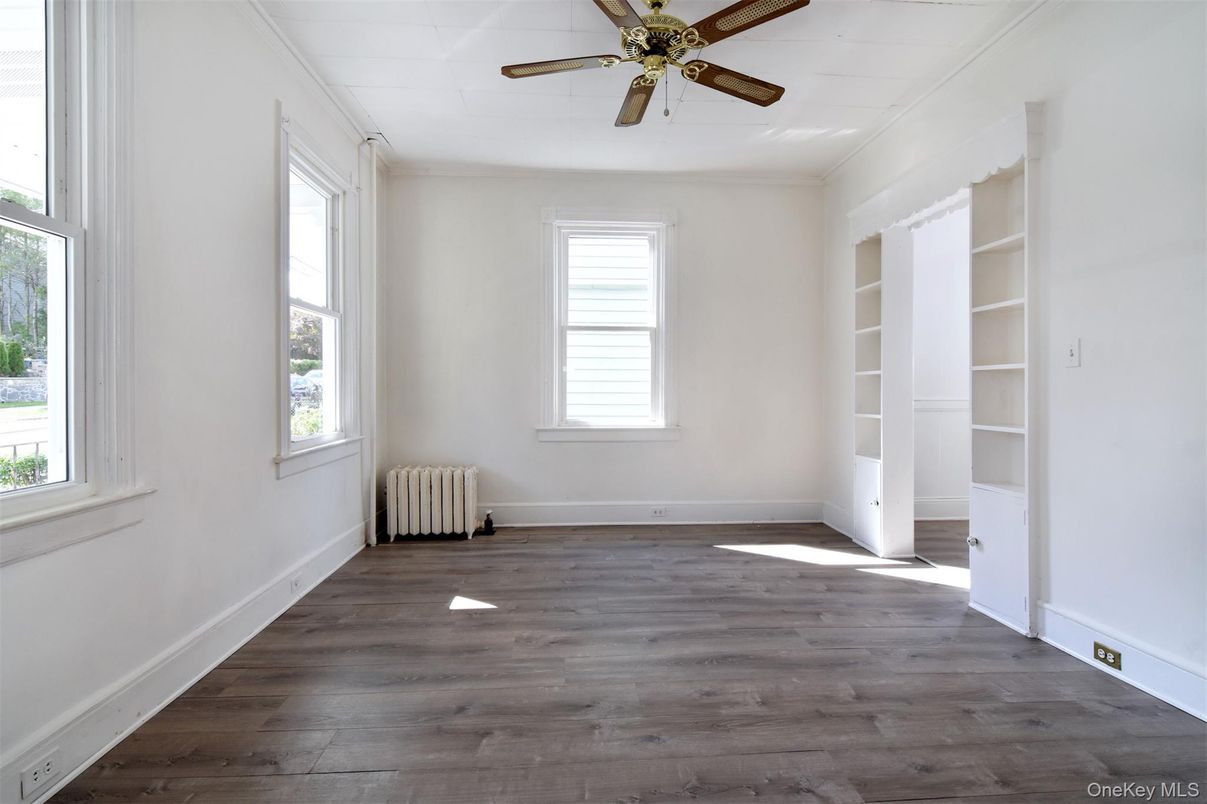 Empty room, Interior, Wood Texture Flooring