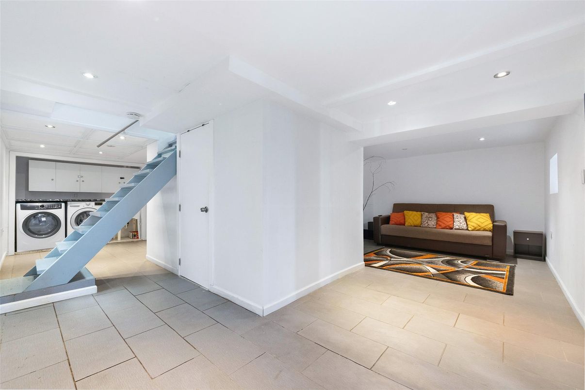 Interior, Recessed Lighting, Washer