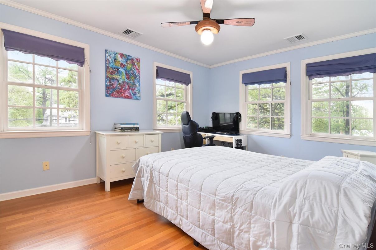 Bedroom, Home Office, Interior, Wood Texture Flooring