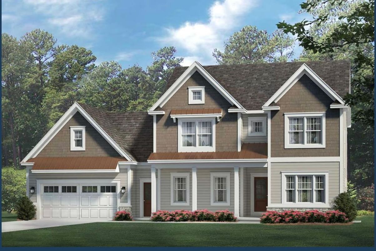 Attached, Exterior, Facade, American Craftsman