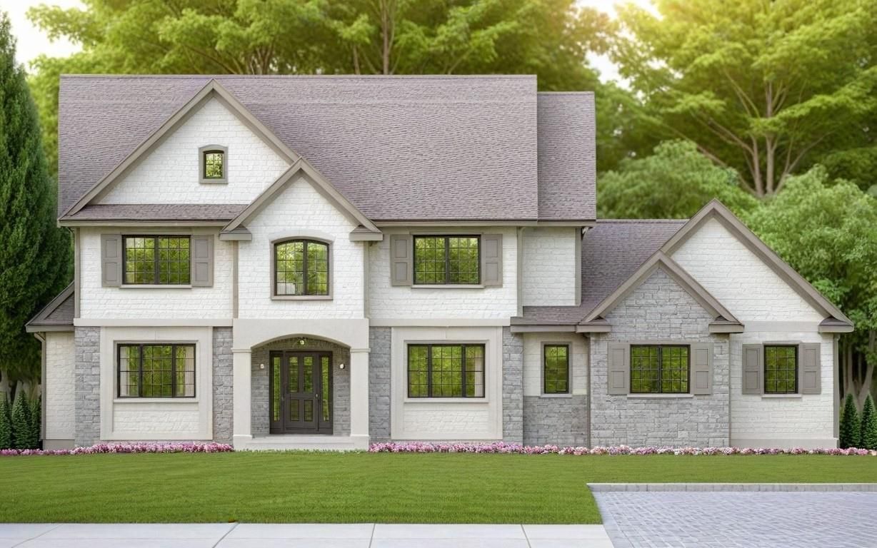 Exterior, Facade, Brick Traditional