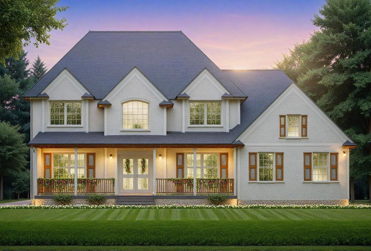 Exterior, Facade, Farmhouse