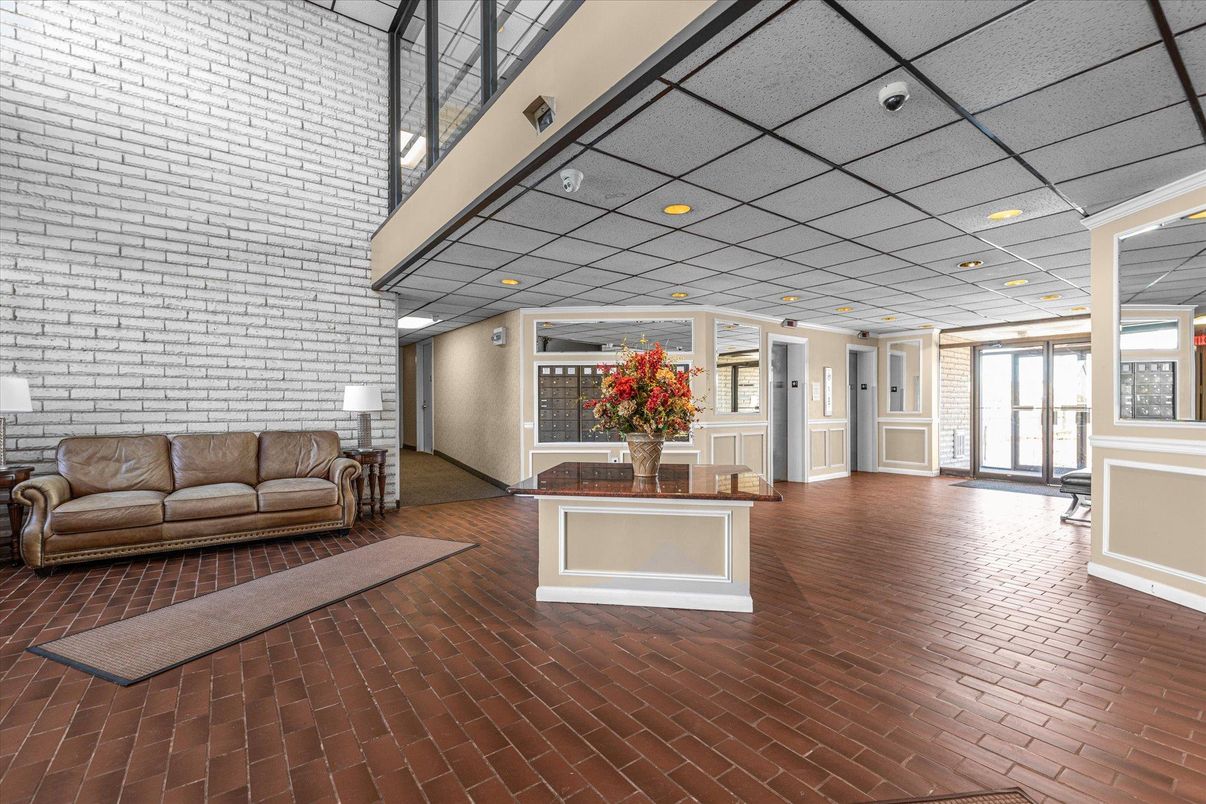 Interior, Stone Walls, Wood Texture Flooring