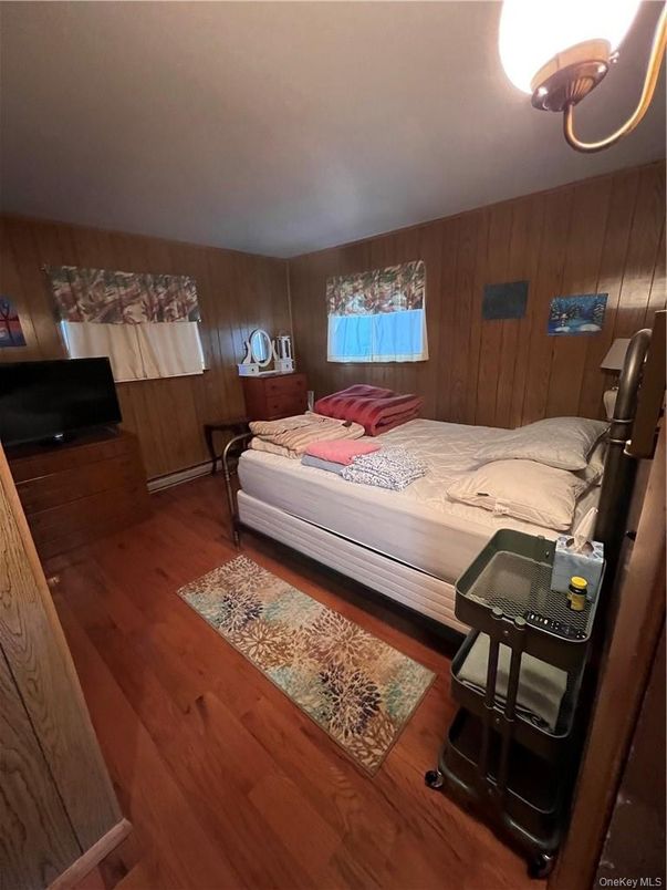 Bedroom, Interior, Wood Texture Flooring, Wooden Walls