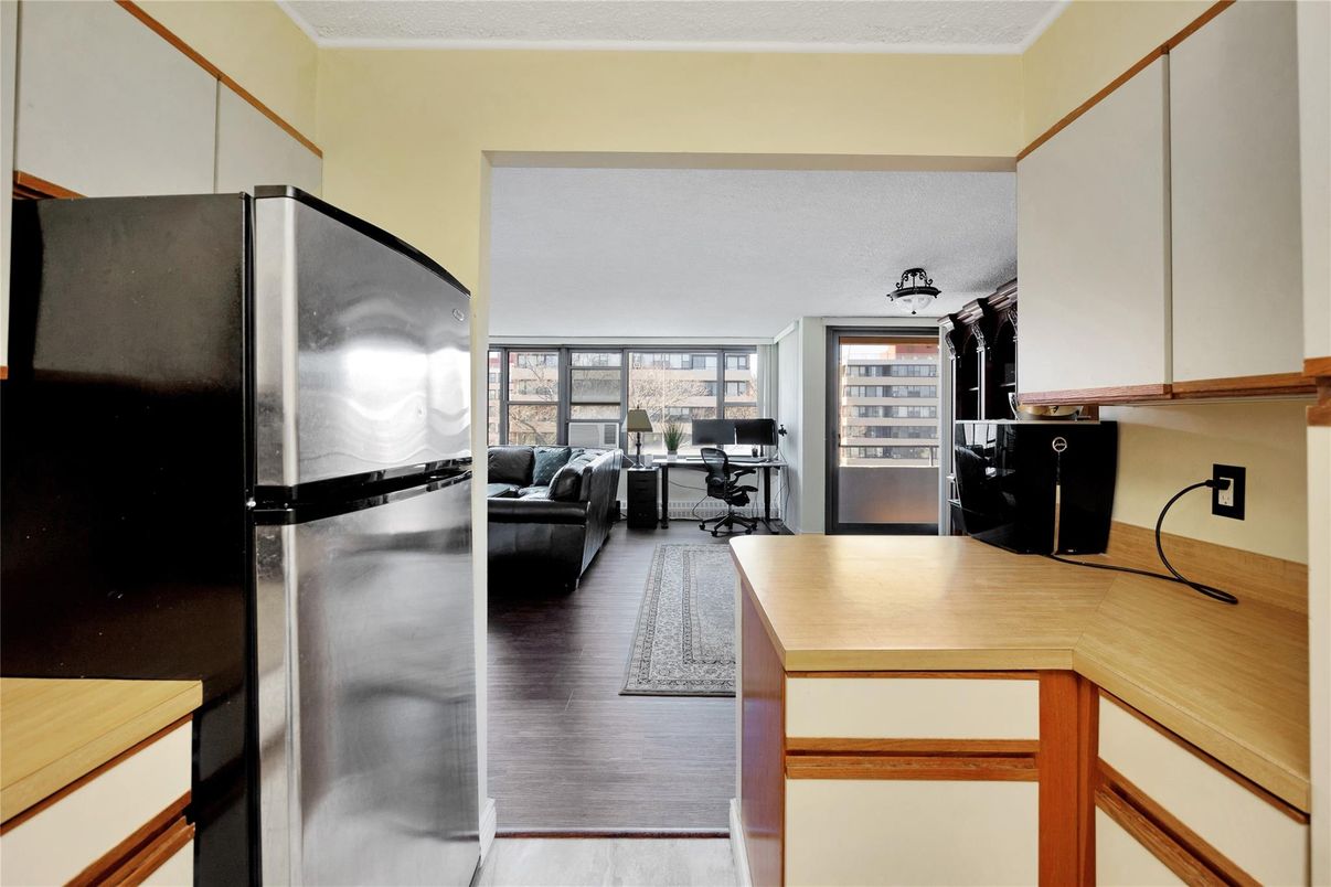 Interior, Kitchen, Living room, Wood Texture Flooring