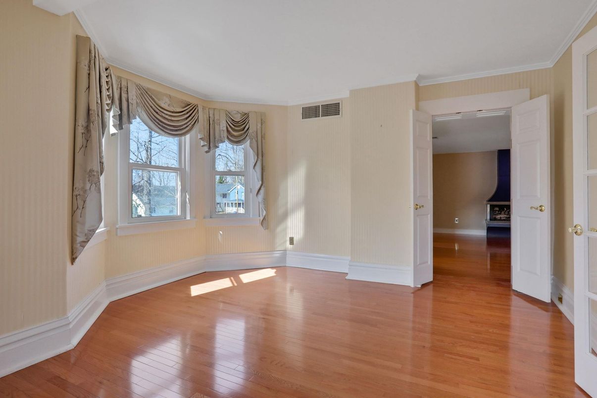 Empty room, Interior, Wood Texture Flooring