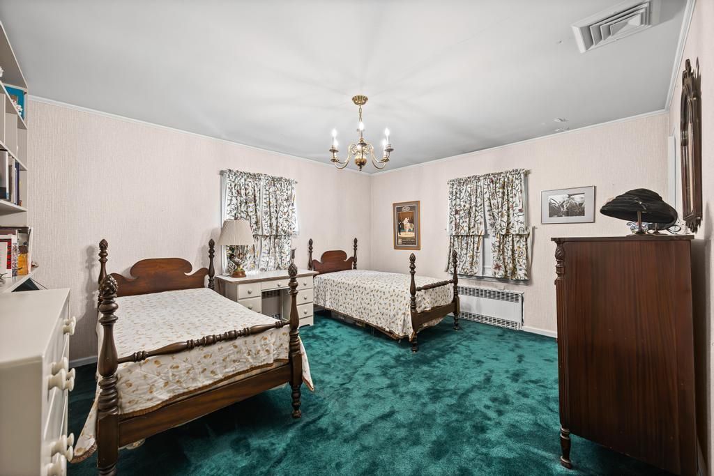 Bedroom, Chandelier, Interior