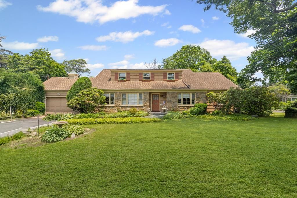 Attached, Backyard, Exterior, Facade, Cape Cod