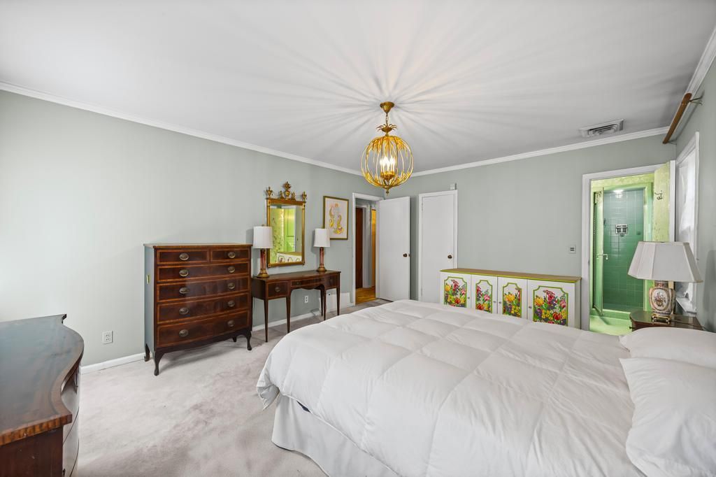 Bedroom, Interior, Pendant Lights