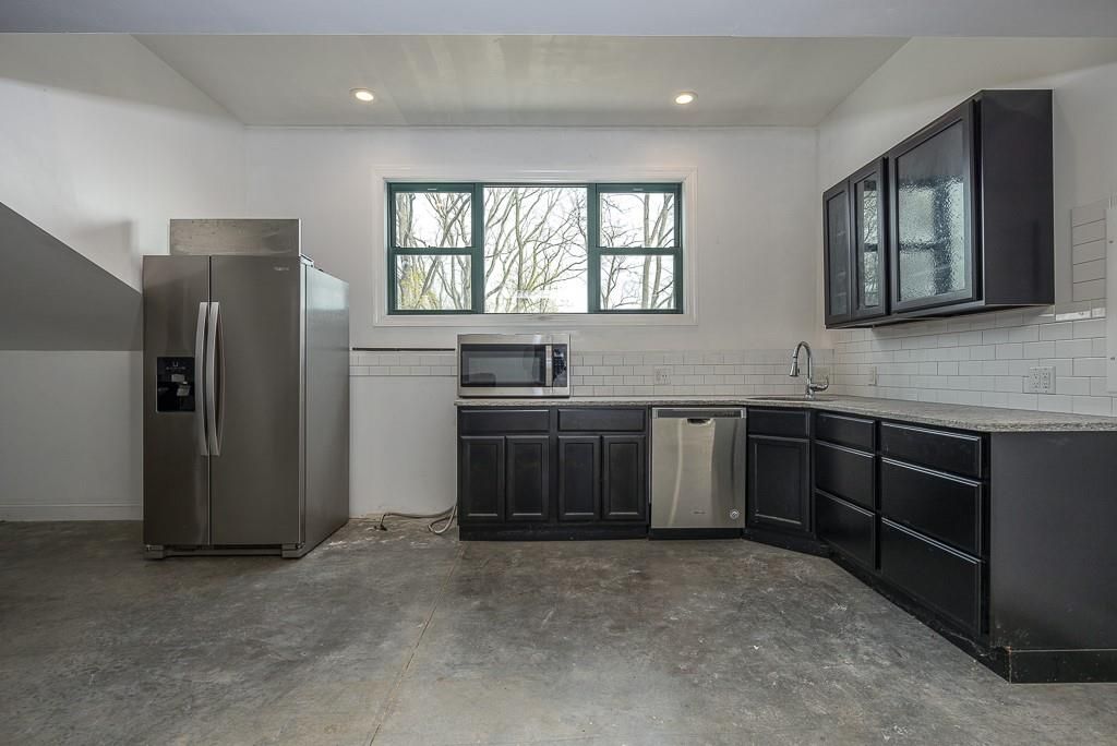 Interior, Kitchen, Recessed Lighting, Stainless Steel Appliances