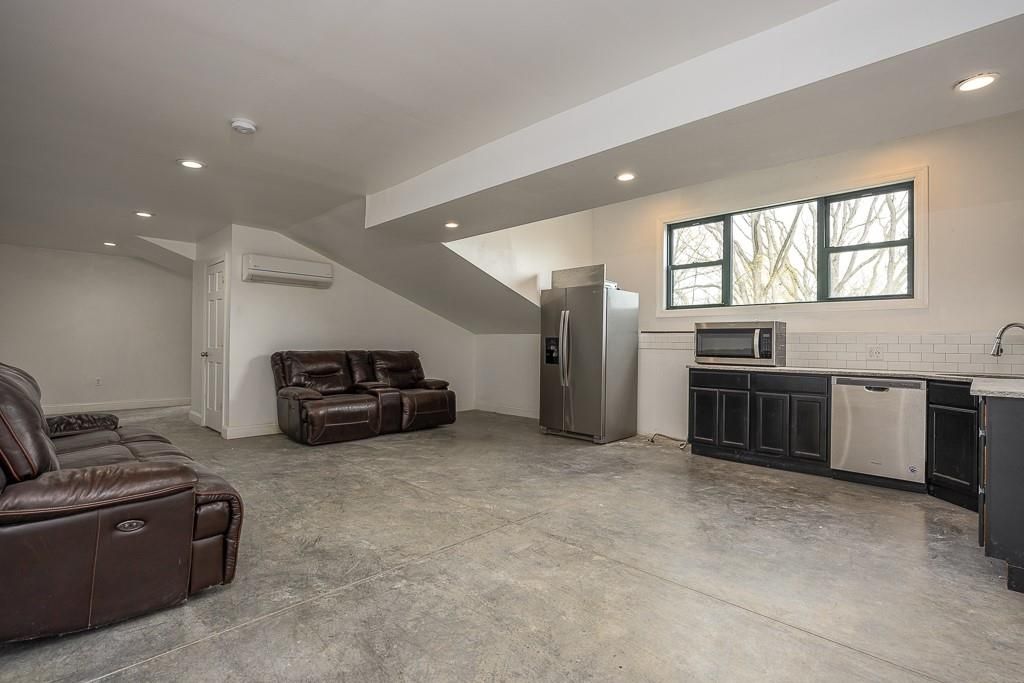 Interior, Kitchen, Living room, Recessed Lighting