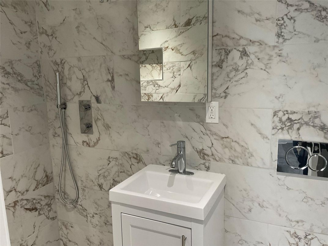 Bathroom, Interior, Marble Walls