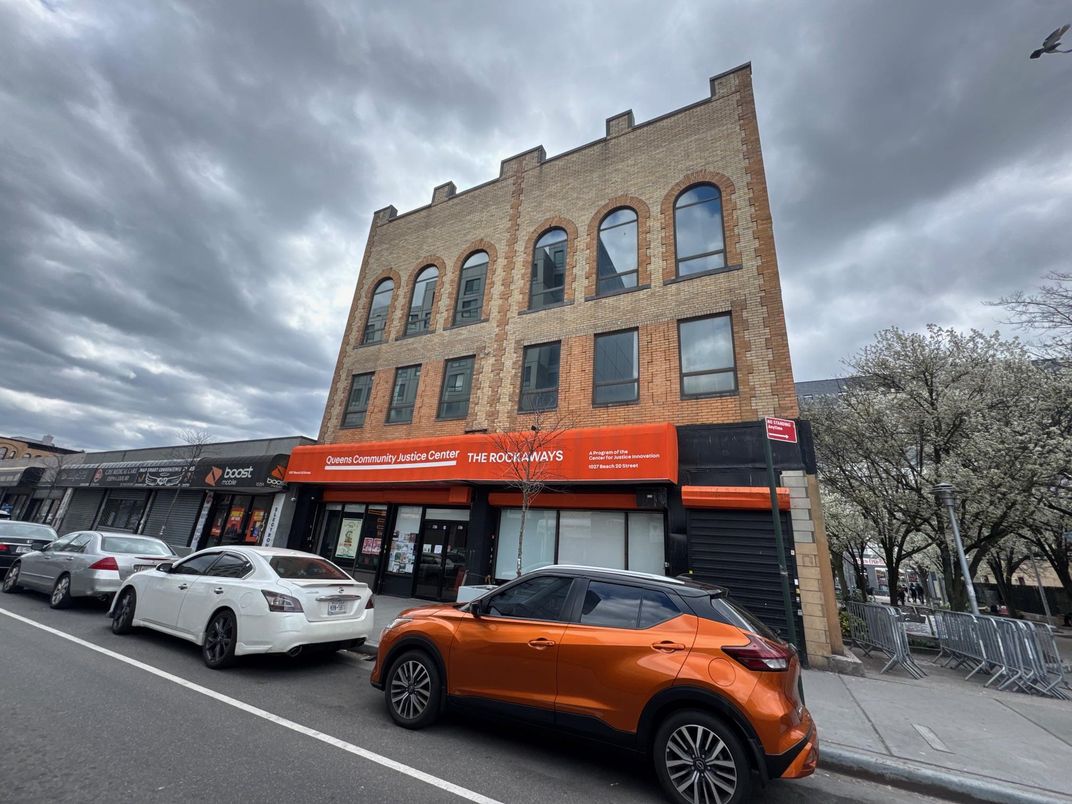 Exterior, Facade, Brick Facade, Condo Building