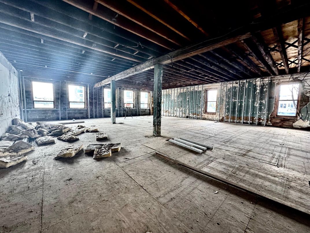Interior, Wooden Beams
