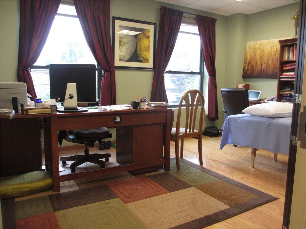 Home Office, Interior, Wood Texture Flooring