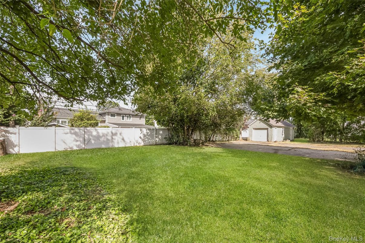 Backyard, Detached Garage, Exterior