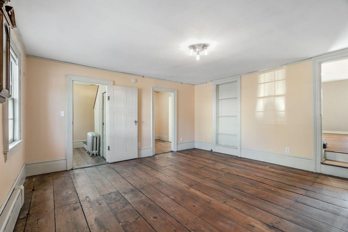 Empty room, Interior, Wood Texture Flooring