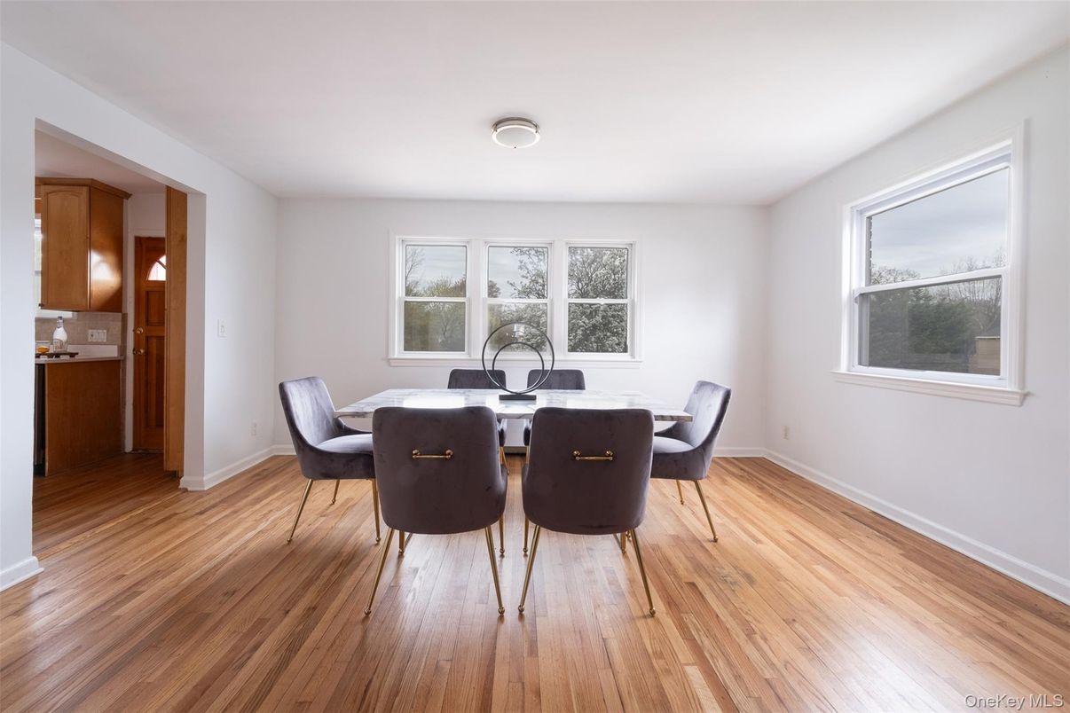 Dining room, Interior, Wood Texture Flooring
